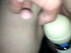 Wife Screams in Orgasm While Fucking with Toys!