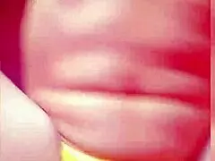 I bang my friend's girlfriend while he's away. Shower her with cum in doggy and missionary!