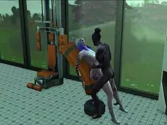 Milfs and teens with big tits get fucked in gym compilations