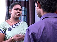 साड़ी आंटी टीवी रिपेयर बॉय को बोल्ड सेडक्शन की कहानी सुनाती है