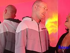 Fat Latina Cuckold's Wife Gets Ass Fucked Without Condom In Red And Sheer