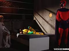 allie haze and jeanie marie sullivan in xmen parody blowjob cowgirl lick hardcore missionary big tits milf cunilingus doggystyle riding