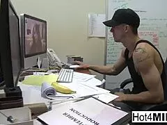 Big Titted Brunette Sucks And Fucks For Cum