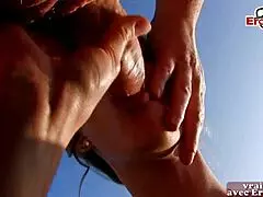 Milf Blonde Anal Outdoor?