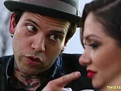 Daddy Won't Approve This Wild DP with Wife Lea Lexis in a Cheating Threesome