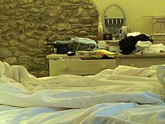 hidden cam catches an unaware milf in her private moments today