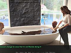 Sijaisäiti pesee vanhoja ukkoja 3D-pelissä HD-pornossa 1080p!