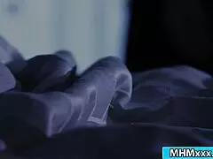 Milf Cherie dreams of kissing and tribbing with young Katrina's big tits in wet fantasy