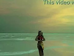 pink sky white salt features mature amateurs dancing