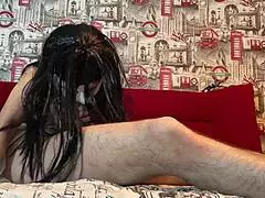 Mature Amateur MILF Sucks Cock Before Cum Lands on Her Pussy