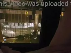 i fingered my clit outdoors in front of the hotel window