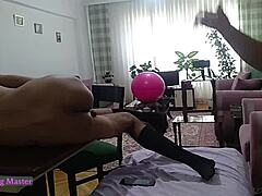 Жена жестко трахнула мужа на столе во второй части