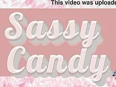 European milf candy uses dildo for intense solo masturbation on her big ass and asshole