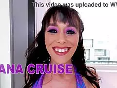 Alana Cruise Sexy Milf Swallows Huge Cock Jizz