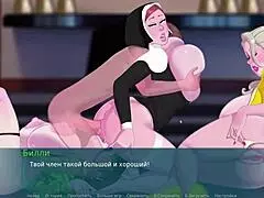 Sex Note Part 10 - Complete Gameplay with Sexy Orgy Scenes