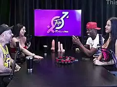 Karen Oliver's bizarre anal moment!