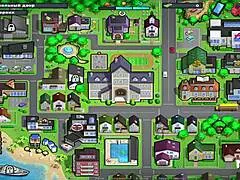 Friend performs oral on mature pussy in anime hentai scene