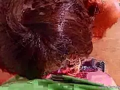 Parody teen enjoys rough play