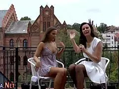 Heeled British Milf Sucks Cock Intensely