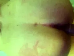 Caught friend playing and opened her ass