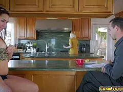 i lick my step dad's big cock before he blows in my mouth, geneva king style