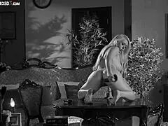 I love this hard anal solo with hot milf blonde christina shine