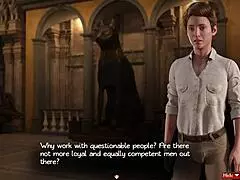 busty milf naomi sucking monster cock in treasure of nadia 131