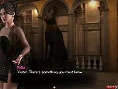 busty milf naomi sucking monster cock in treasure of nadia 131