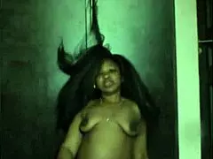 Tatiana Rips Clothes in Sensual African Striptease Solo