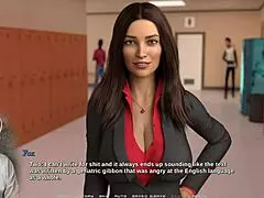 race of life - 1 professor and hot college students