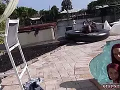 milf squirts hard with toys in hd pov threesome creampie