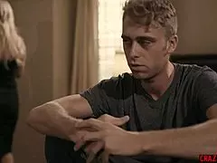 Cheating wife India Summer exploited by stepson