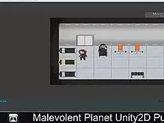 What's happening on the malevolent planet in Unity2D publicly?