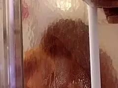 Shy Milf Showers And Shaves Her Big Ass And Tits!