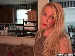 Older woman strips for fun in part 242 raw reveal.
