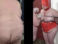 uhh, can’t even deal with electro torture on slut slave’s udders, part 1 of 2!