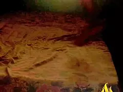 crazy ebony milf fucks cucumber bent over doggystyle