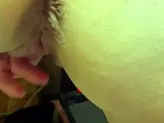 i blew it all over that wet ass.