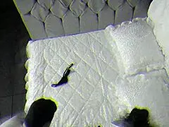 skinny married woman alone as cock fucks her in couples bed