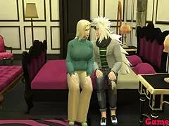 Naruto Seduces Tsunade For Hardcore Wedding Assfucking And Creampie In Anime Cuckold Scene