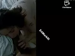 White naughty milf takes big black cock deep in London.