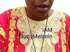 Ebony milf engages in intimate sex