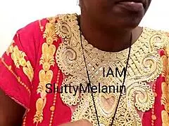 Ebony milf engages in intimate sex