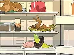 This spooky hentai episode features public masturbation at the gym