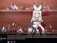 Ik speel Wanderer kapotte bed deel 7 met geile roodharige