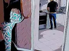 Caught mi esposa cheating with hermano on hidden cam! 😡