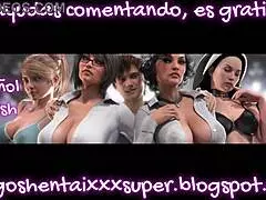 I-I collected these sexy orgy footjobs and assfuckings from anime games this week.