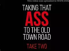 damn, takin dat ass down old town road, ya know?