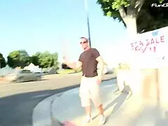 Pure hot blowjob and wild fuck at work, damn