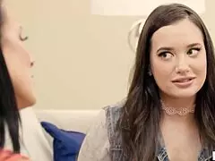 But you're my girlfriend's stepmom 😏 Whitney Wright and Gia Paige with Reagan Foxx